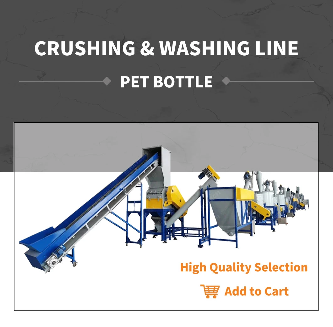 CE Certificate Powerful PE Film & PVC& PP & PC & PE & Pet Plastic Recycling Washing Rinse Tank