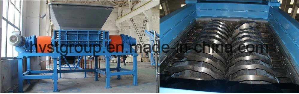 Fully Automatic Plant Rubber Machinery Tire Shredder Machine Tire Recycling Machine and Rubber Machine for Sale