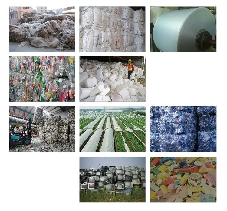 Plastic Bottle Recycling Machine Recycling Machine Film Washing Line